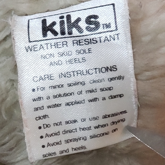 KIKS TAN VINTAGE SNOW BOOTS - Picture 4 of 9